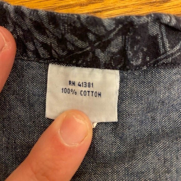 Ralph Lauren Slim Fit Button Down Short Sleeve Fish Print Shirt - Picture 10 of 13